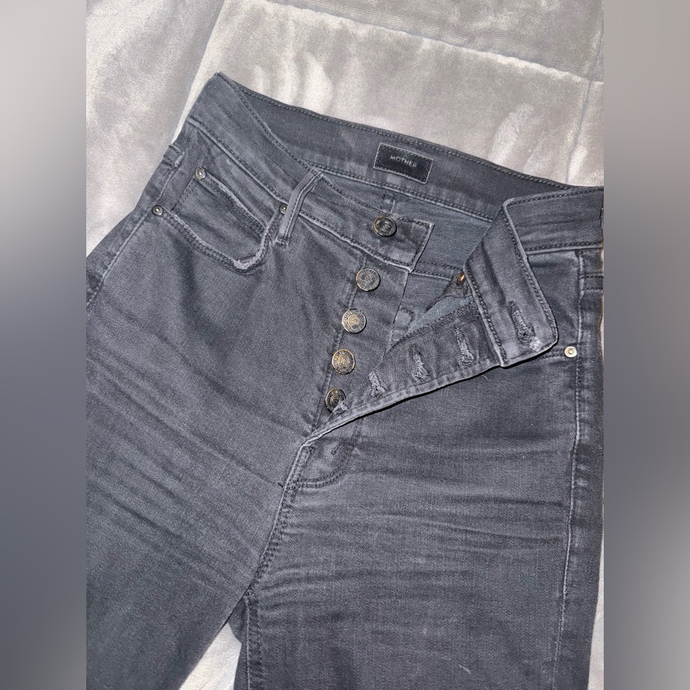 MOTHER Jeans The Pixie Ankle Fray SIZE 25 - Picture 5 of 8